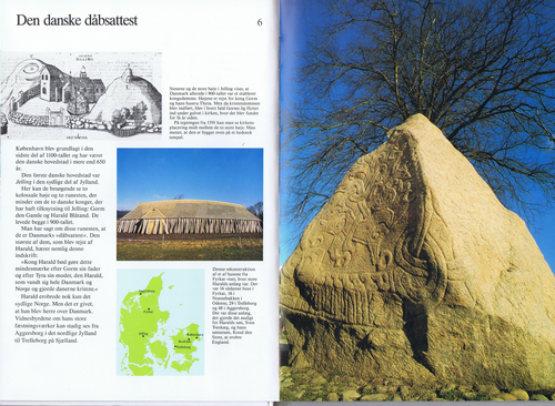 Bogen om Danmark, side 6-7. 